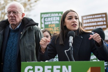 AOC and Bernie Are Teaming Up to Get Biden to Declare Climate Change a National Emergency