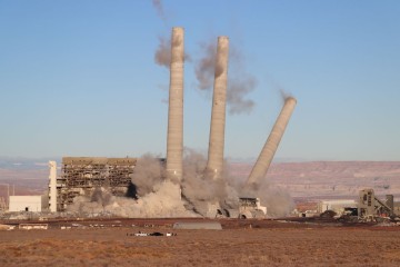 After decades of activism, the Navajo coal plant has been demolished